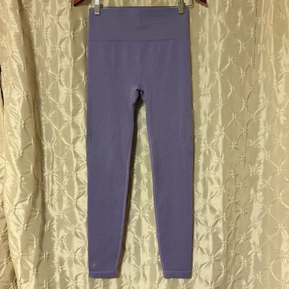 Smartwool Intraknit Base Layer Bottoms in Ultra Violet Seamless Leggings - Picture 3 of 14